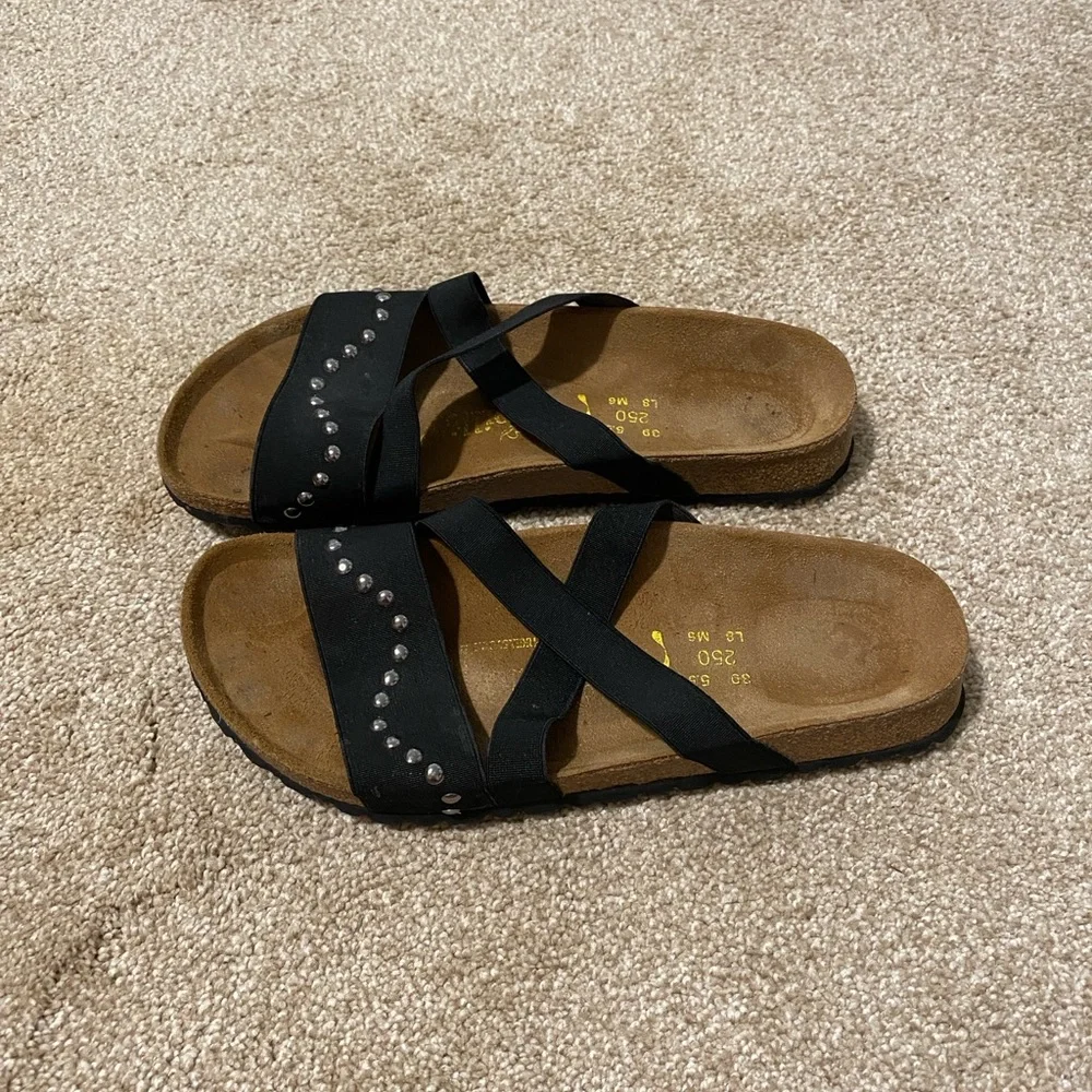 Birkenstock Papillio Black Elastic Sandals - Picture 5 of 6